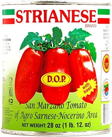 San Marzano Strianese Tomatoes 28 oz each (6 Items Per Order)