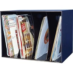 Kunststoff-Box f�r 80 Singles, schwarz Single Kiste