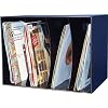 Kunststoff-Box f�r 80 Singles, schwarz Single Kiste