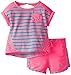PUMA Baby Girls' Stripe Block Short Set
