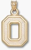 Ohio State Buckeyes No Leaf O 5/8 Pendant - 14KT Gold Jewelry