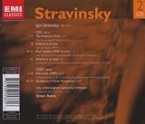 Stravinsky: Firebird Ballet, Petroushka Ballet, Symphony in 3 Movements, Scherzo a la Russe, 4 Studies; Sir Simon Rattle