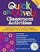 Books : Quick & Lively Classroom Activities Book & CD-ROM: Meaningful Ways to Keep Kids Engaged During Transition Time, Downtime, or Anytime