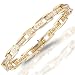 18 Kt Yellow Gold Diamond Bangle Bracelet
