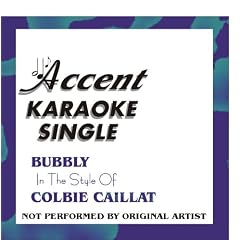 Bubbly by Colbie Caillat Karaoke CD+G Single