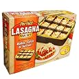 PERFECT LASAGNA PAN SET - AS SEEN ON TV - THE NONSTICK WAY TO BAKE, SLICE AND SERVE! NEW FOR 2010