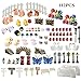 ZJW 112 Pieces Miniature Fairy Garden Accessories DIY Dollhouse Ornaments Kit for Fairy Garden D?cor