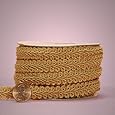 Old Gold Gimp Braid Trim, 5/8" X 10yd
