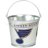 St. Louis Blues Bucket: Galvanized 5 Quart Pail