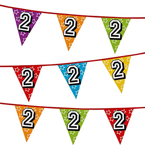 BolandBoland BV 30002 Age 2 Multi Coloured Flag Bunting