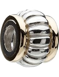 Authentic Chamilia Charm "Gold Edges" KD-3