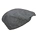 e4Hats.com Men's Linen Summer Ivy Cap - Slate Grey M-L