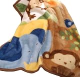 Jungle 123 High Pile Blanket