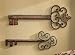 Decorative Antique Look Vintage Wall Keys By Collections Etc