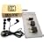 Groove Buds Noise Isolating Hi-Fi Quality Ear Buds Headphone (Black) - Retail Eco Version including airline adapter, stereo splitter adapter and PDA adapter