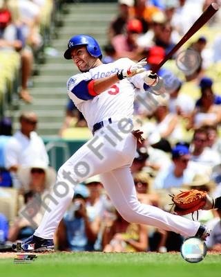 Nomar Garciaparra Dodgers Hitting 8x10 Photo
