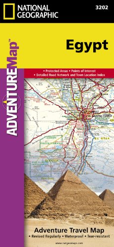 Egypt (National Geographic Adventure Map)