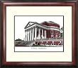 University of Virginia Alumnus Alumnus 14x18 Mahogany Framed Collegiate Lithograph