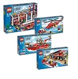 LEGO City 7206 7207 7208 7213 Pompiers