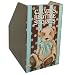 Cocoa Cabana Teddy Book Organizer in Teal