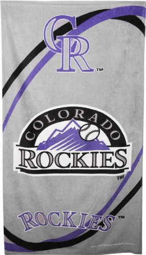 Buy Colorado Rockies MLB 30x60 Beach Bath Towel by McArthur Sports