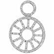 Wheel of Fortune Diamond Fashion Pendant