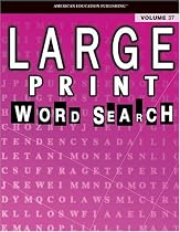 Large Print Word Search Puzzle Book, Vol. 37