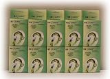  : 5 Sets (10 Pks) Compatible Canon Ink Cartridges BCI-21 Black(5) and BCI-21 Color(5)