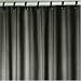 Fabric Shower Curtain Liner - Black