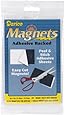 Darice 3 Piece Sticky Back Magnet Sheet, Black