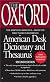 The Oxford American Desk Dictionary and Thesaurus