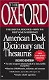 The Oxford American Desk Dictionary and Thesaurus
