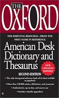The Oxford American Desk Dictionary and Thesaurus