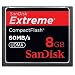 Sandisk 8GB Extreme CF memory card - UDMA 60MB/s 400x (SDCFX-008G-A61, Retail Package)