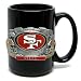 NFL Coffee Mug - Pewter Logo San Francisco 49ers