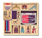 WOODEN PRINCESS STAMP SET