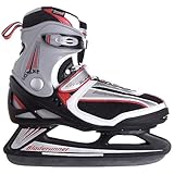 Bladerunner Comet Men's Recreational Ice Skates - Red/Silver 7