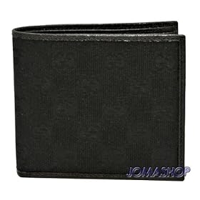 Gucci Black Canvas Wallet 04862R-BK