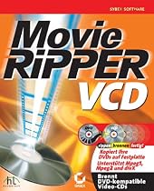 Movie Ripper VCD, CD-ROM in Karton-Box Kopiert Ihre DVDs auf Festplatte. Unterst&uuml;tzt MPEG1, MPEG2 und divX. Brennt DVD-kompatible Video-CDs. F&uuml;r Windows 95/98/Me/NT/2000/XP