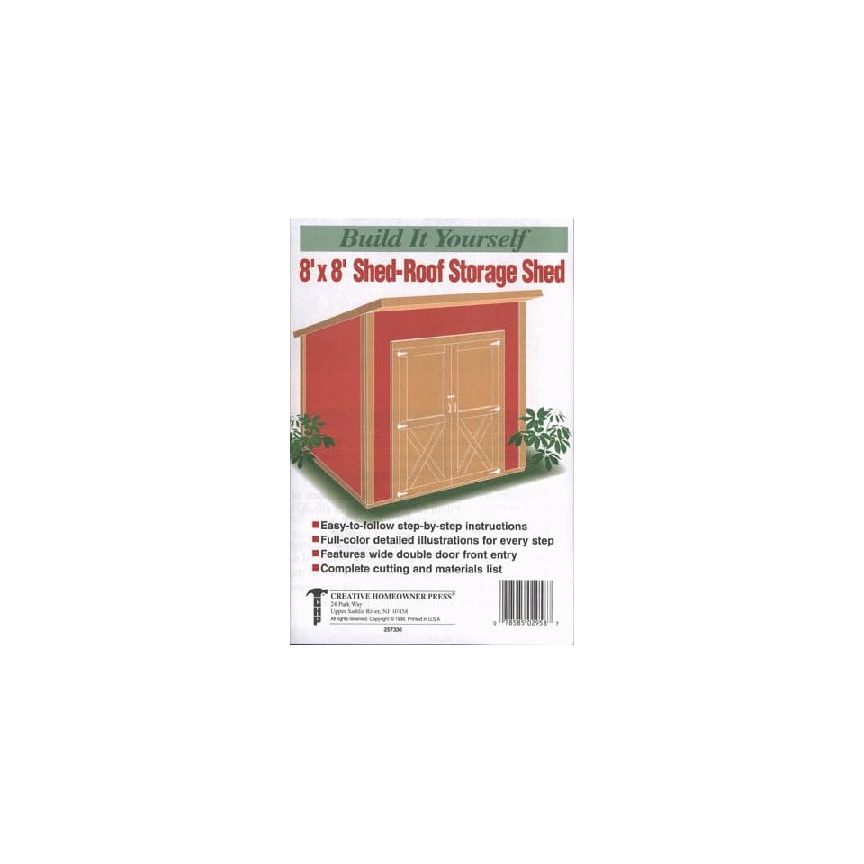 MTUzMzc2MTQ0/Amazoncom-Build-It-Yourself-8-x-8-ShedRoof-Storage-Shed