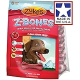 Zuke's Z-Bone Clean Berry Dental Chews - Mini - 18 ct.