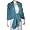 Turquoise Wool Pashmina Cashmere Scarves Handcrafted In India 80 X 28 Inches Image #1