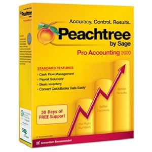Peachtree by Sage Professional Accounting 2009 by Sage Software