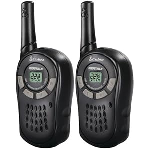 Cobra MicroTalk CX105 16-Mile 22-Channel FRS/GMRS Two-Way Radio (Pair)