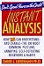 Instant Analysis