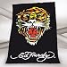 Ed Hardy Fleece Decke Tiger
