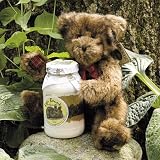 CHRISTMAS HOLIDAY BEAR BOUNTY GIFT BASKET - INCLUDES BOYDS CHRISTMAS TEDDY BEAR AND CHOCOLATE CHIP COOKIE MIX