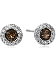 10k White Diamond Studs (1/10 cttw, I-J Color, I2-I3 Clarity)