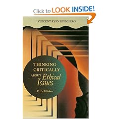 Thinking Critically About Ethical Issues