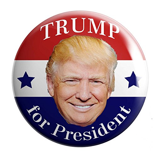 Geek Details Trump for President 2016 Pinback Button